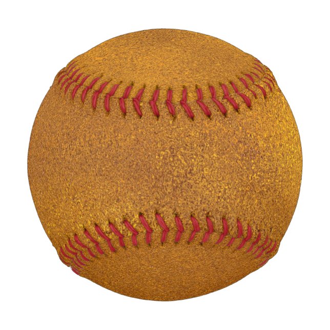 Pelota De Béisbol Efecto dorado (Anverso)