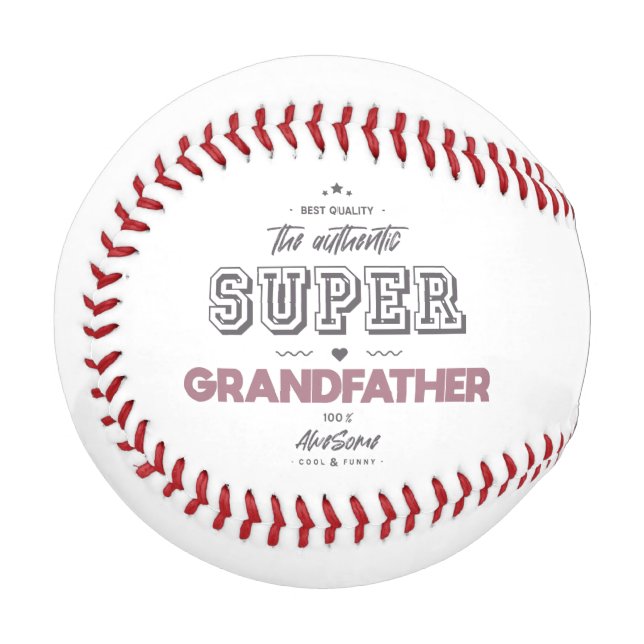 Pelota De Béisbol el auténtico superabuelo (Anverso izquierdo)