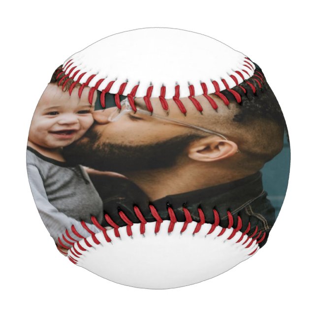 Pelota De Béisbol El béisbol del Día del Padre Personalizado (Anverso)