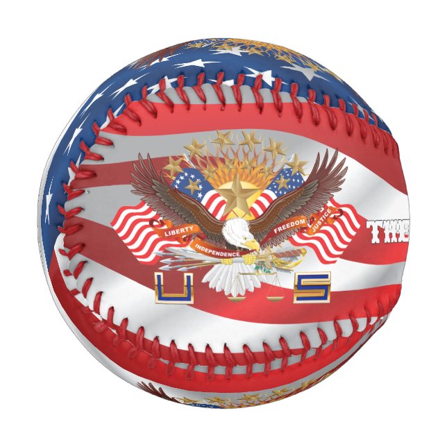 Pelota De Béisbol El béisbol El Patriota (Reverso derecho)