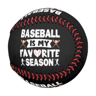 Pelota De Béisbol El Béisbol Es Mi Temporada Favorita, El Famoso Béi