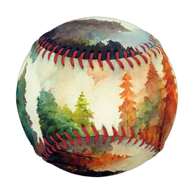 Pelota De Béisbol El bosque (naturaleza) (Anverso)