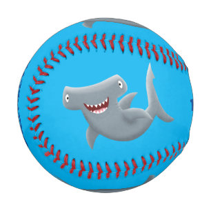Pelota De Béisbol El gracioso tiburón martillo personalizado