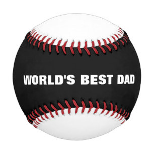 PELOTA DE BÉISBOL EL MEJOR BÉISBOL PADRE DEL MUNDO