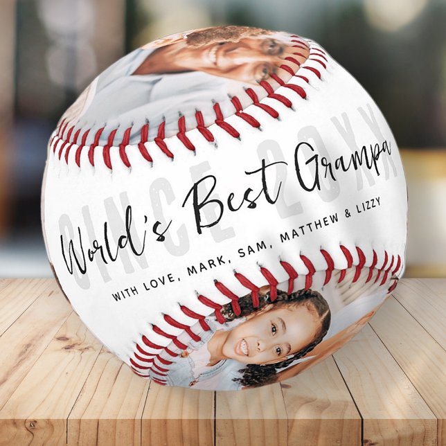 Pelota De Béisbol El mejor día del mundo para los fotógrafos Grampa  (Subido por el creador)