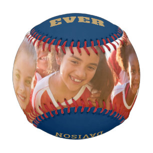 Pelota De Béisbol El mejor entrenador del equipo del año fotográfico