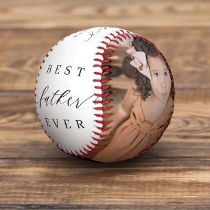 Pelota De Béisbol El mejor padre de las fotos de guiones elegantes d