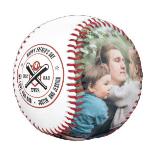 Pelota De Béisbol El mejor papá jamás Personalizado del mundo de la