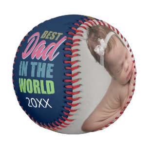 Pelota De Béisbol El mejor regalo del Día Mundial del Padre en el bé