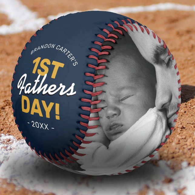 Pelota De Béisbol El primer papá del día del padre (Subido por el creador)