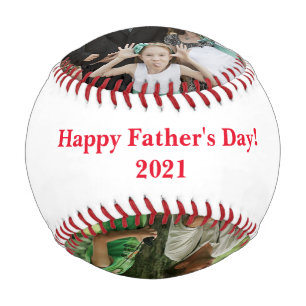 Pelota De Béisbol El tercer día del padre personalizado: béisbol fot