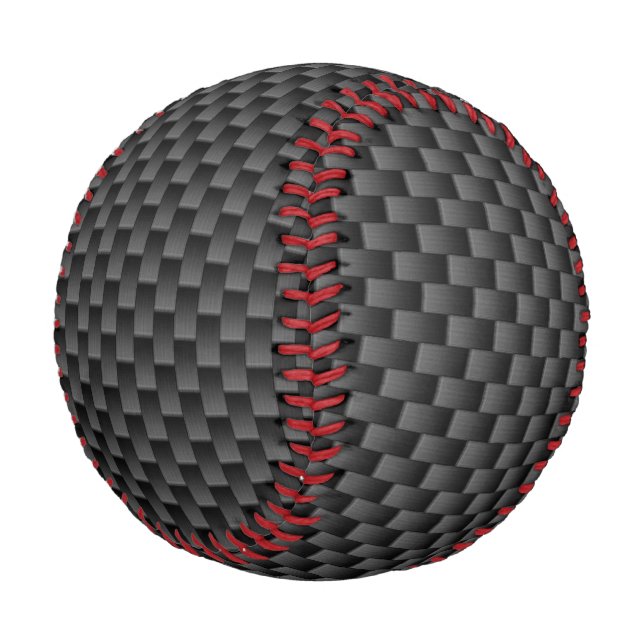 Pelota De Béisbol Elegante estilo de fibra de carbono Fondo de impre (Angular)