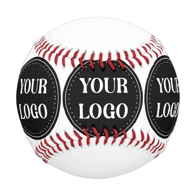 Pelota De Béisbol elegante, moderno, refinado y editable. (Anverso)