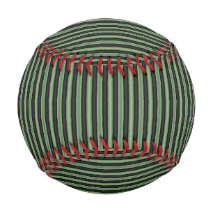 Pelota De Béisbol Elegante Sabor de Oliva Vintage Verde Negro 3D Str