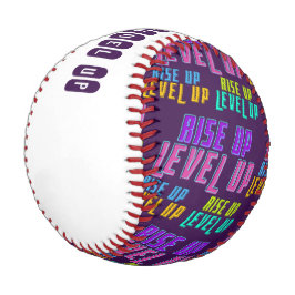 Pelota De Béisbol Elevar el nivel de la cita positiva del béisbol