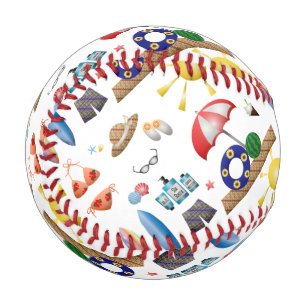 Pelota De Béisbol En la playa