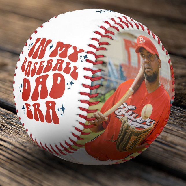 Pelota De Béisbol En Mi Béisbol, Papá Era 2 Regalo de foto Keepsake (Subido por el creador)