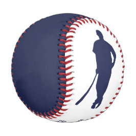 Pelota De Béisbol entrenador Campeón Azul personalizado