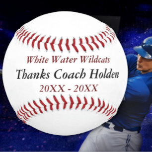 Pelota De Béisbol Entrenador de béisbol personalizado gracias a los