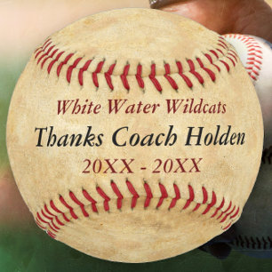 Pelota De Béisbol Entrenador de béisbol personalizado gracias a los