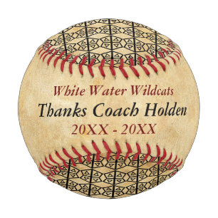 Pelota De Béisbol Entrenador de Béisbol Rojo Personalizado Gracias