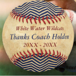 Pelota De Béisbol Entrenador de Béisbol Rojo Personalizado Gracias