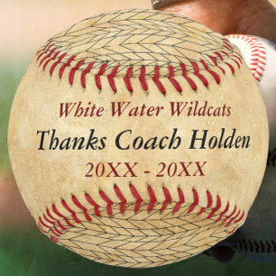 Pelota De Béisbol entrenador de béisbol rojo personalizado gracias