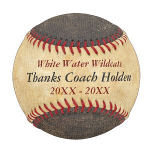 Pelota De Béisbol entrenador de béisbol rojo personalizado gracias