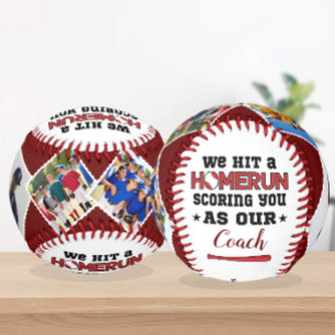 Pelota De Béisbol Entrenador de Homerun Gracias Personalizado De Reg