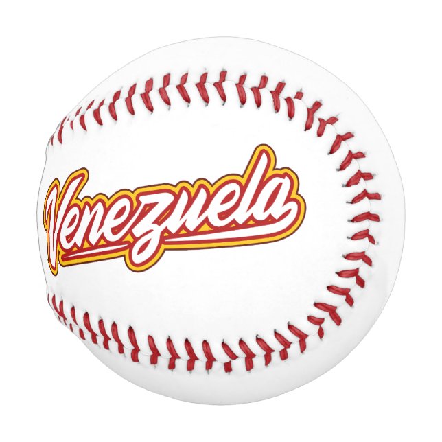 Pelota De Béisbol Equipo de béisbol de Venezuela 2023 (Anverso derecho)