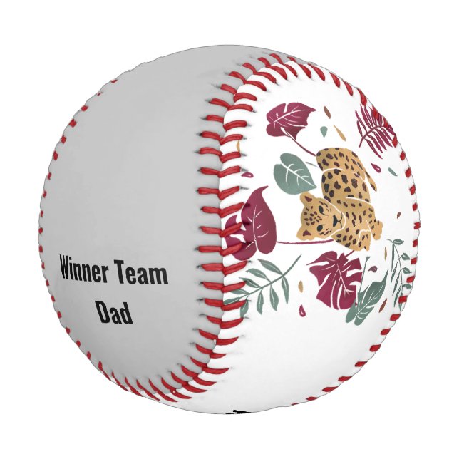 Pelota De Béisbol Equipo ganador papá (Angular)