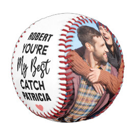 Pelota De Béisbol Eres mi mejor Personalizado de Catch Parejas Nombr