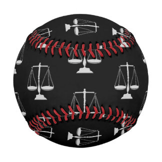 Pelota De Béisbol Escalas de Justicia Juez Paralegal