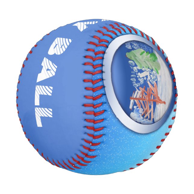 Pelota De Béisbol Escena de invierno (Angular)