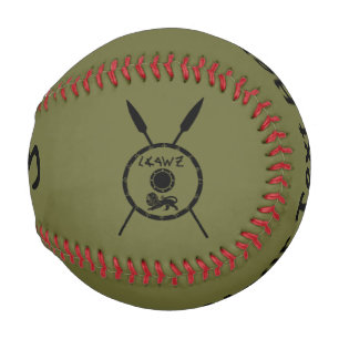 Pelota De Béisbol Escudo De Macabee Y Spears Sumidos
