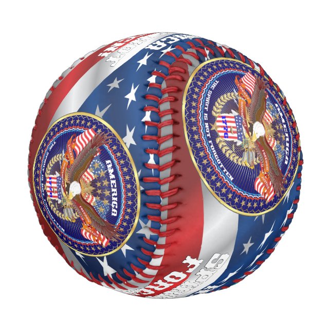 Pelota De Béisbol Espíritu de béisbol con 1776 (Angular)