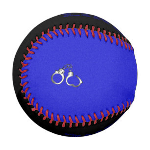 Pelota De Béisbol Esposas de la policía, delgada línea azul