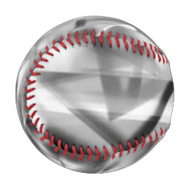 Pelota De Béisbol Esquina de piezas cuadradas de acrílico, de gris a