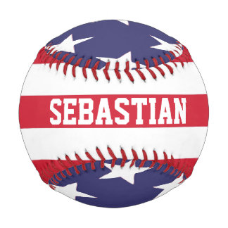 Pelota De Béisbol Estados Unidos Bandera estadounidense personalizad