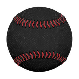 Pelota De Béisbol Estampado de piel de serpiente negra
