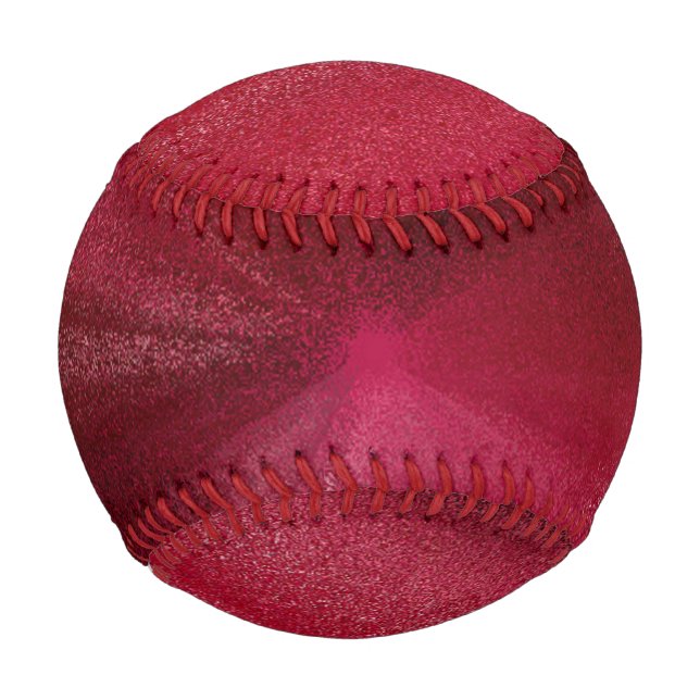 Pelota De Béisbol Estanques satinados rosados (Anverso)