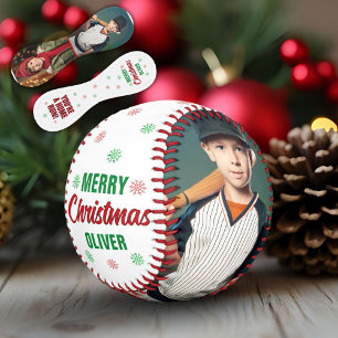 Pelota De Béisbol Estás en casa, corre, navidad nombre 2 fotos