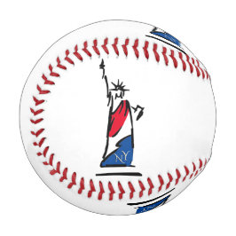 Pelota De Béisbol Estatua de la Libertad / Lady Liberty Stripes