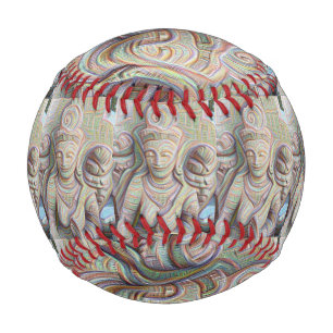 Pelota De Béisbol Estatuas de Mosaic buddha Thunder_Cove