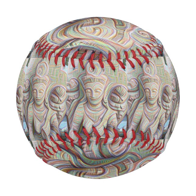 Pelota De Béisbol Estatuas de Mosaic buddha Thunder_Cove (Anverso)