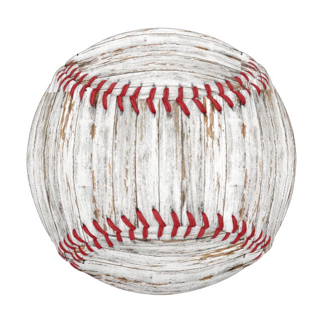 Pelota De Béisbol Estilo de grano de madera Béisbol deportes de béis (Anverso)
