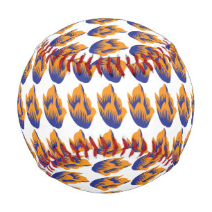 Pelota De Béisbol Estilo decorativo, verde azul oscuro, wattle