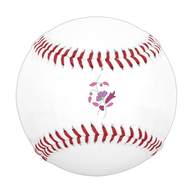 Pelota De Béisbol Estilo Ndrrmc, Púrpura Suave, Jazzberry Jam (Anverso)