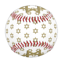 Pelota De Béisbol Estrella dorada de David Seamless