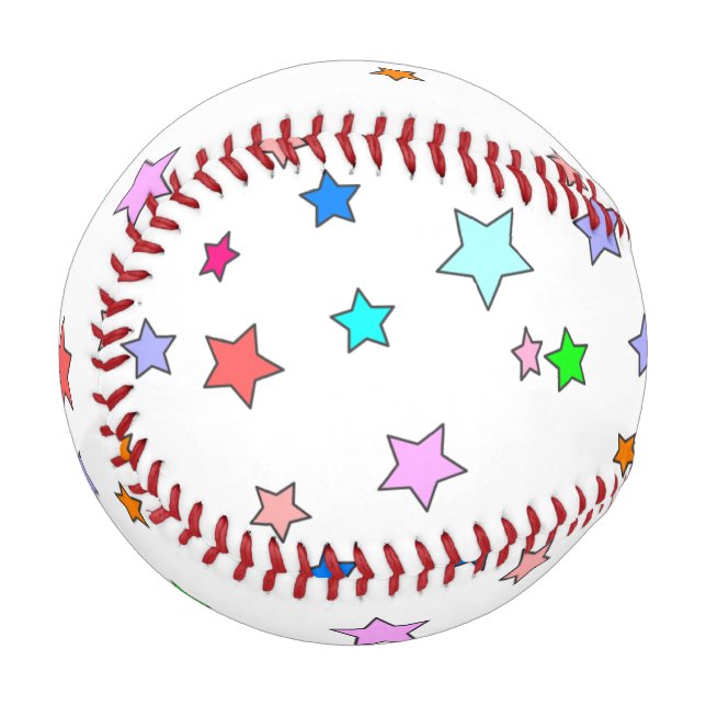 Pelota De Béisbol Estrellas (Reverso derecho)